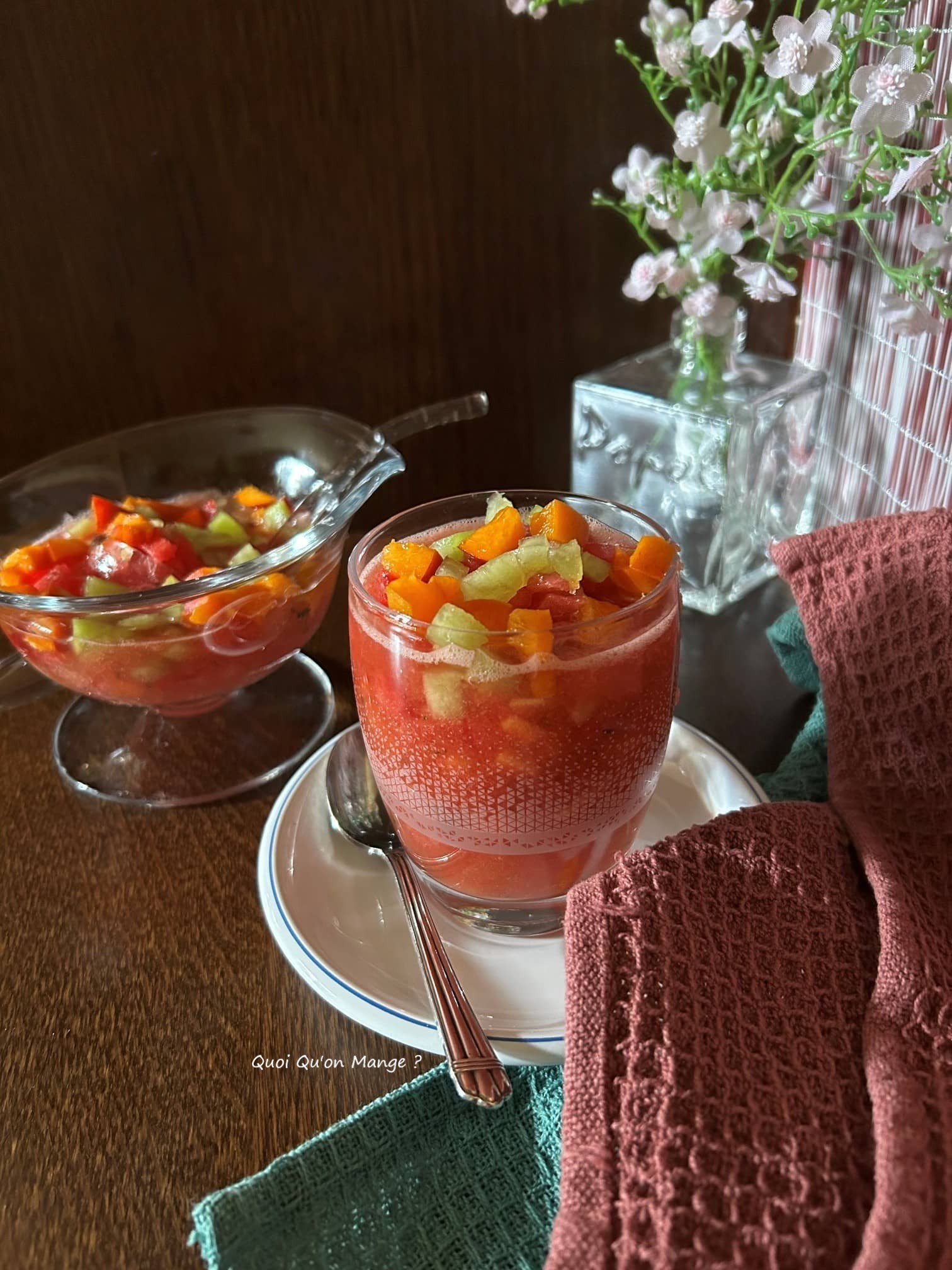 Soupe de Pastèque et Melon | Recette de Alain Ducasse