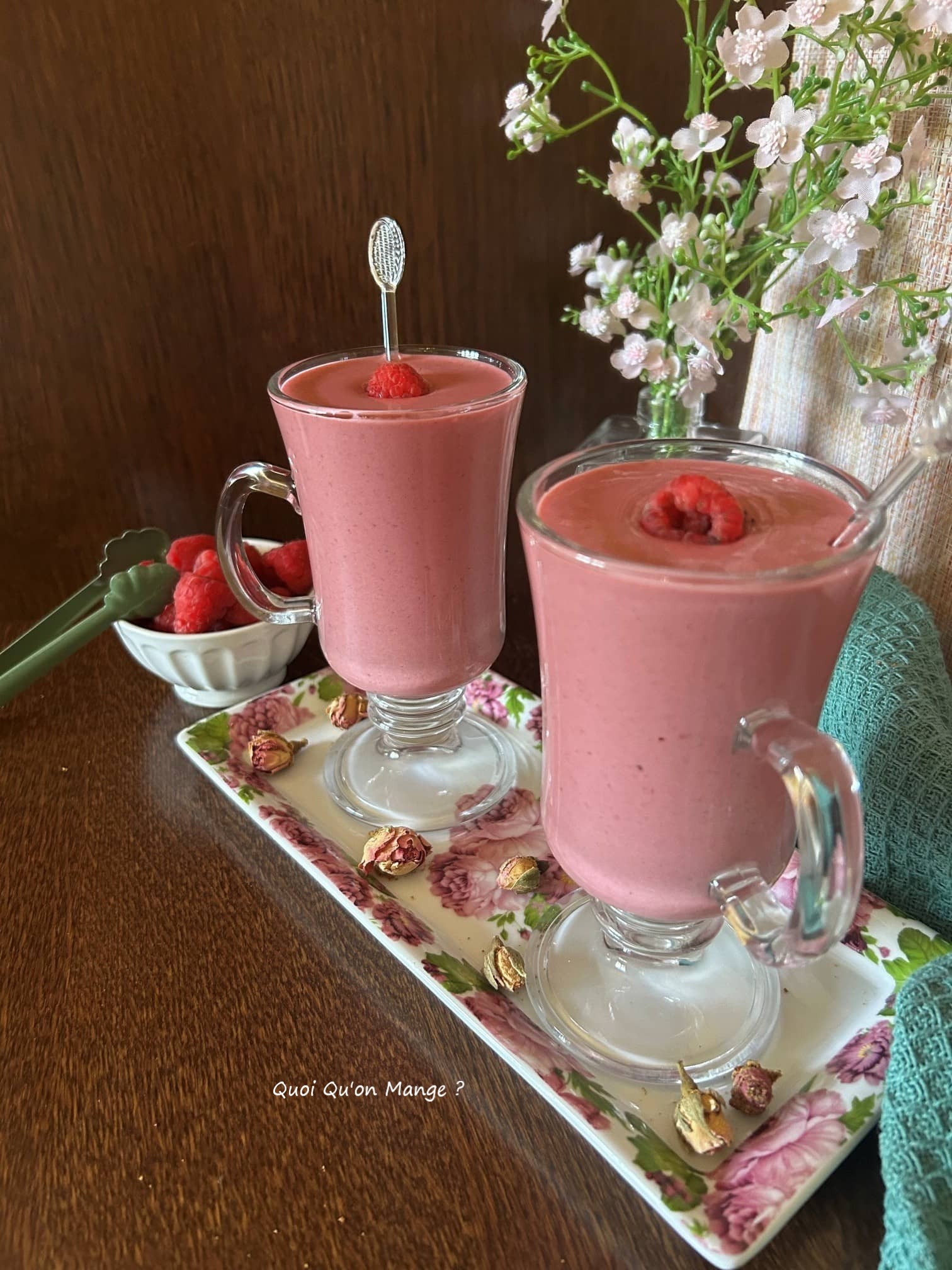 Lassi Framboises à la Rose