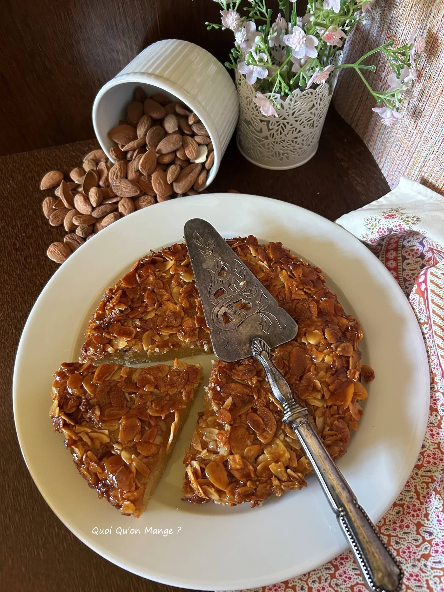 Fondant Amande et Miel | recette de Loubna Jaibi