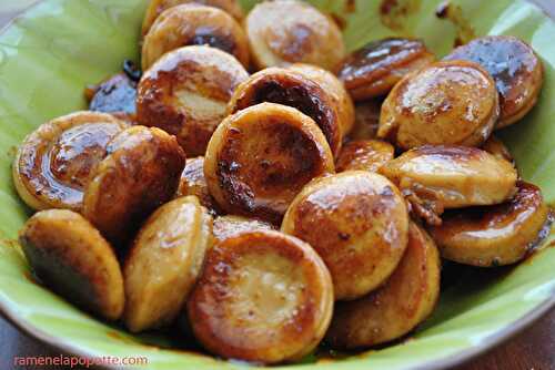 Boudin blanc sauté au miel