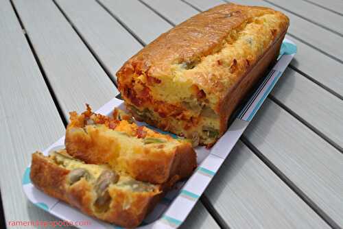 Cake chorizo et fèves