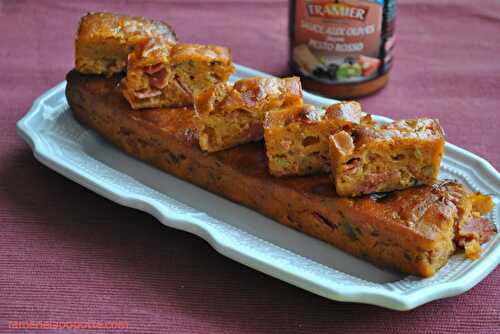 Cake salami et sauce Tramier