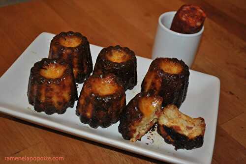 Cannelés au chorizo et comté