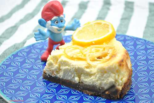 Cheesecake spéculoos yuzu citron - Foodista Challenge #42