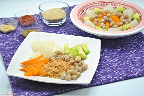Couscous aux légumes et épices