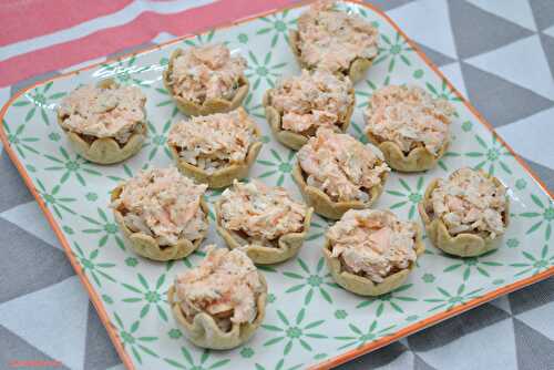 Cups de saumon au fromage et riz