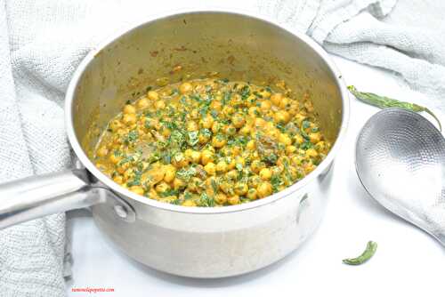 Curry de pois chiches