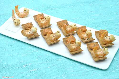 Duobelle crevettes et rillettes de thon