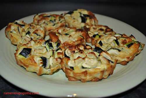 Flans de courgettes