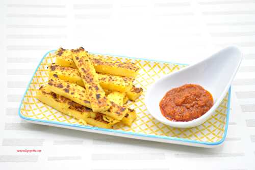 Frites de polenta sauce arrabbiata