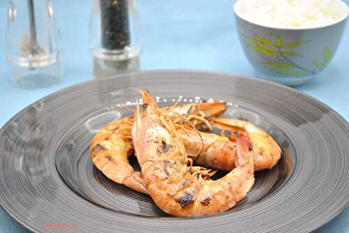 Gambas ail et citron