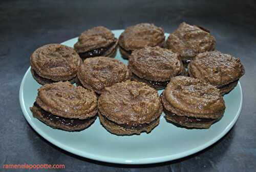 Macarons au chocolat