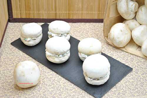 Macarons de champignons au fromage - Bataille Food #79