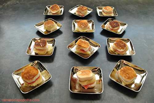 Minis croque montagnard