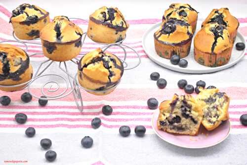 Muffins aux myrtilles