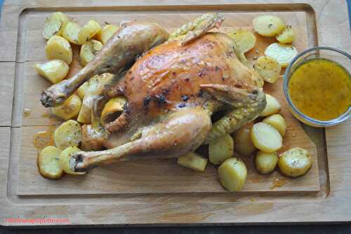 Poulet rôti au citron