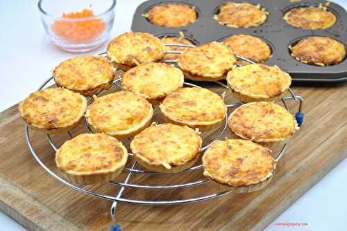 Quiches carottes oignon