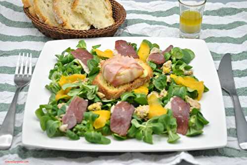 Salade folle aux saveurs de fête