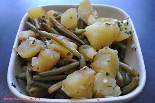 Salade pommes de terre - haricots verts | Ramène la Popotte
