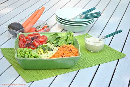 Salade quinoa façon buddha bowl | Ramène la Popotte