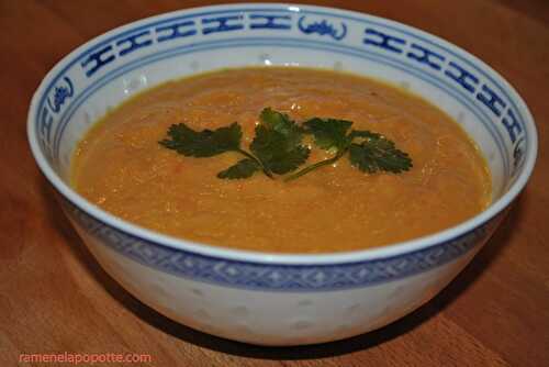 Soupe carottes - navet