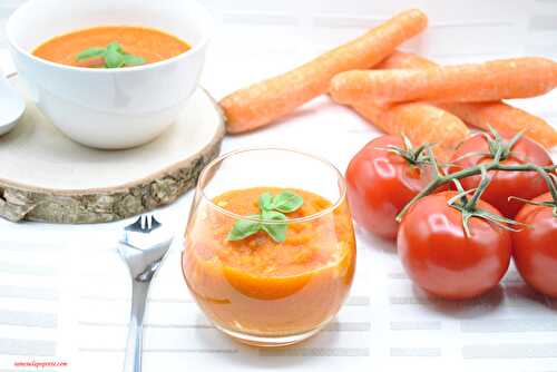 Soupe de tomates et carottes