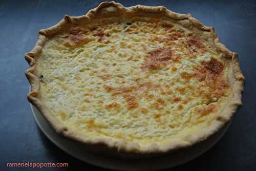 Tarte oignons rouges et feta