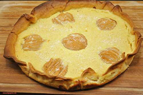 Tarte poires amandes