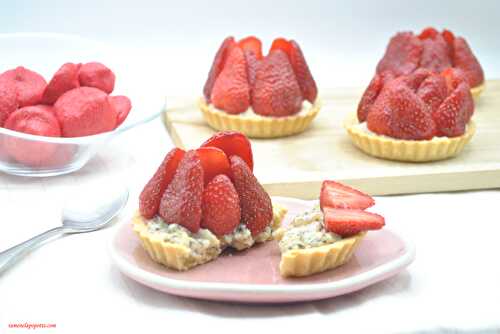 Tartelettes aux fraises et poivre de timut - Foodista Challenge #51