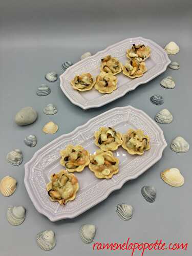 Tartelettes de fruits de mer