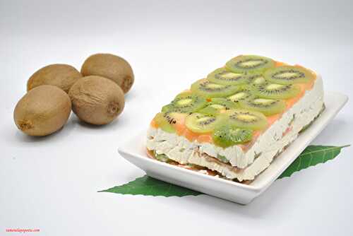 Terrine saumon kiwi fromage frais