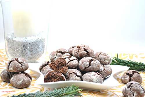 Crinkles au chocolat