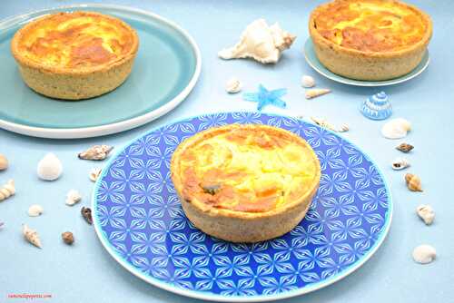 Quiches aux fruits de mer