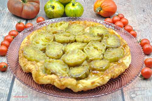 Tatin de tomates vertes