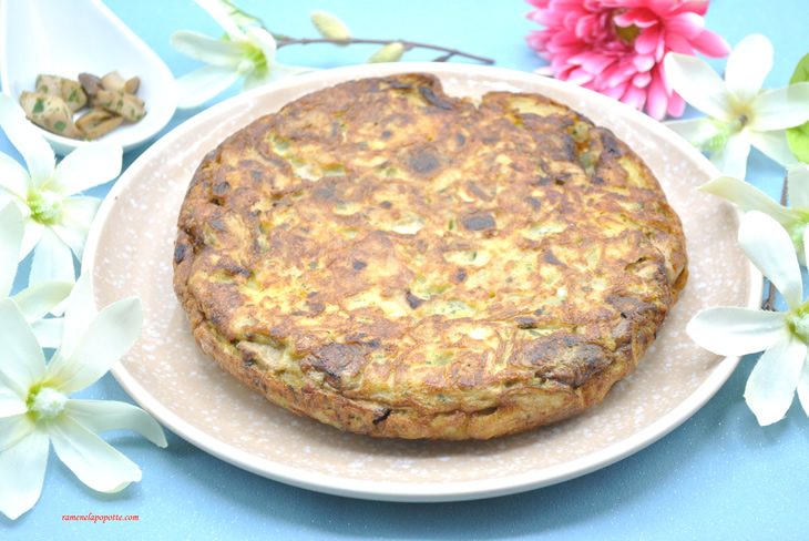 Tortilla de patata aux cèpes