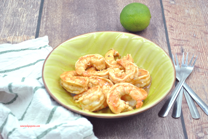 Gambas citron vert