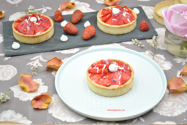Tartelettes fraises salées