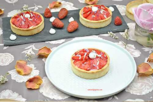 Tartelettes fraises salées