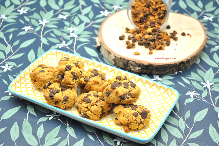 Cookies à la farine de lupin
