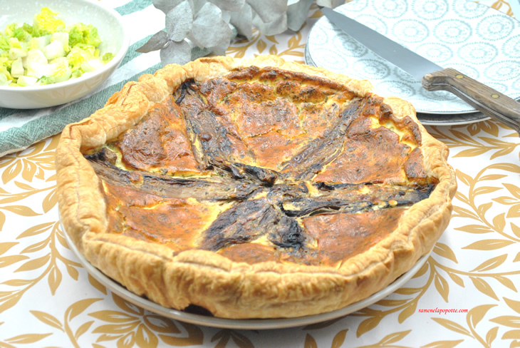 Tarte endives chèvre frais