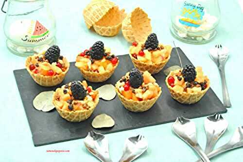 Coupelles de fruits