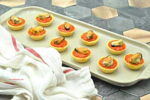Bouchées crème piquillos moule