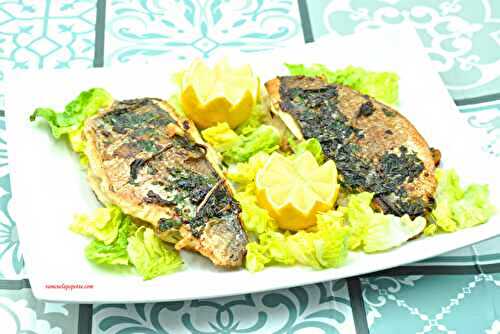 Dorade asiatique grillée