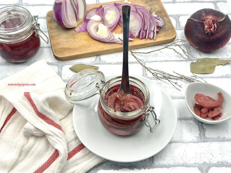 Pickles oignon rouge