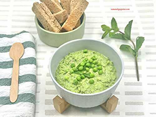 Crème petits pois