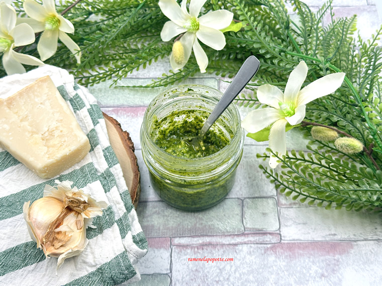 Pesto coriandre noix de cajou