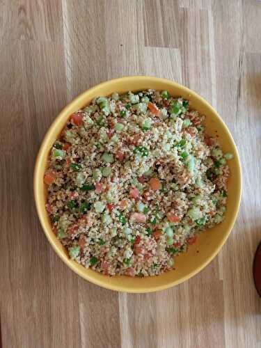 Taboulé de quinoa - rawxane.com
