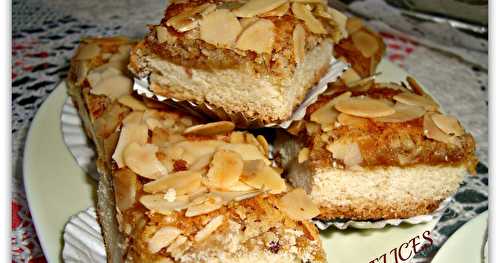 Carrés Aux Amandes Effilées