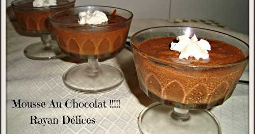 Mousse au Chocolat 