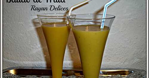 Smoothie Aux Fruits (Batido de fruta)